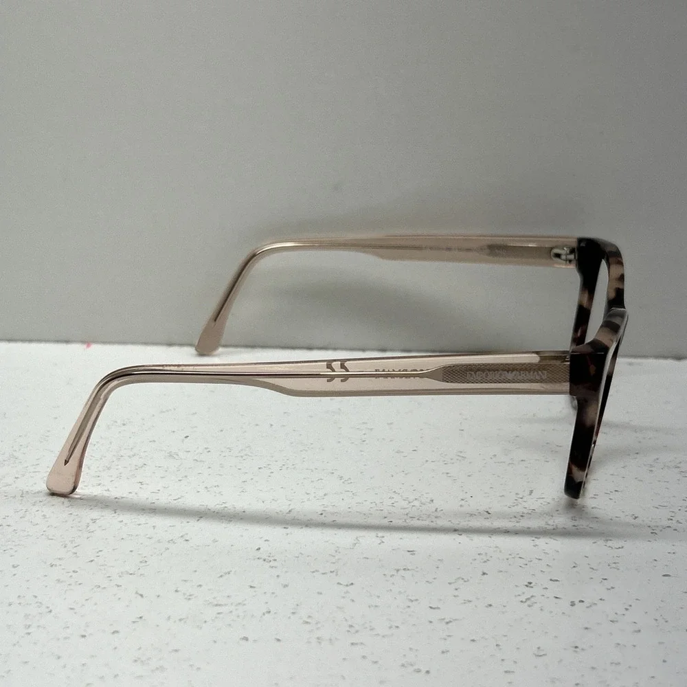 Emporio Armani Eyeglass Frames Only EA3193 Color 5410 Tortoise Pink 52–16